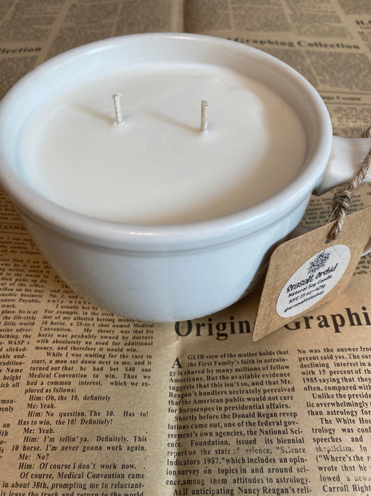 Seasalt Orchid~Vintage Candle Mug