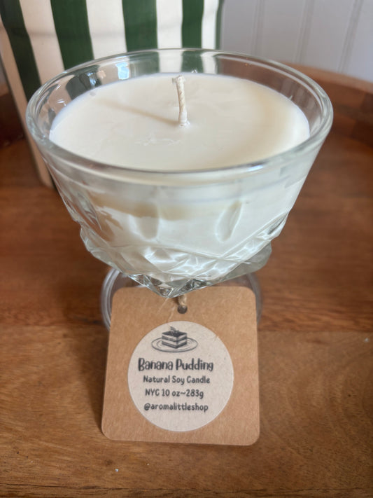 Banana Pudding~Vintage Soy Candle